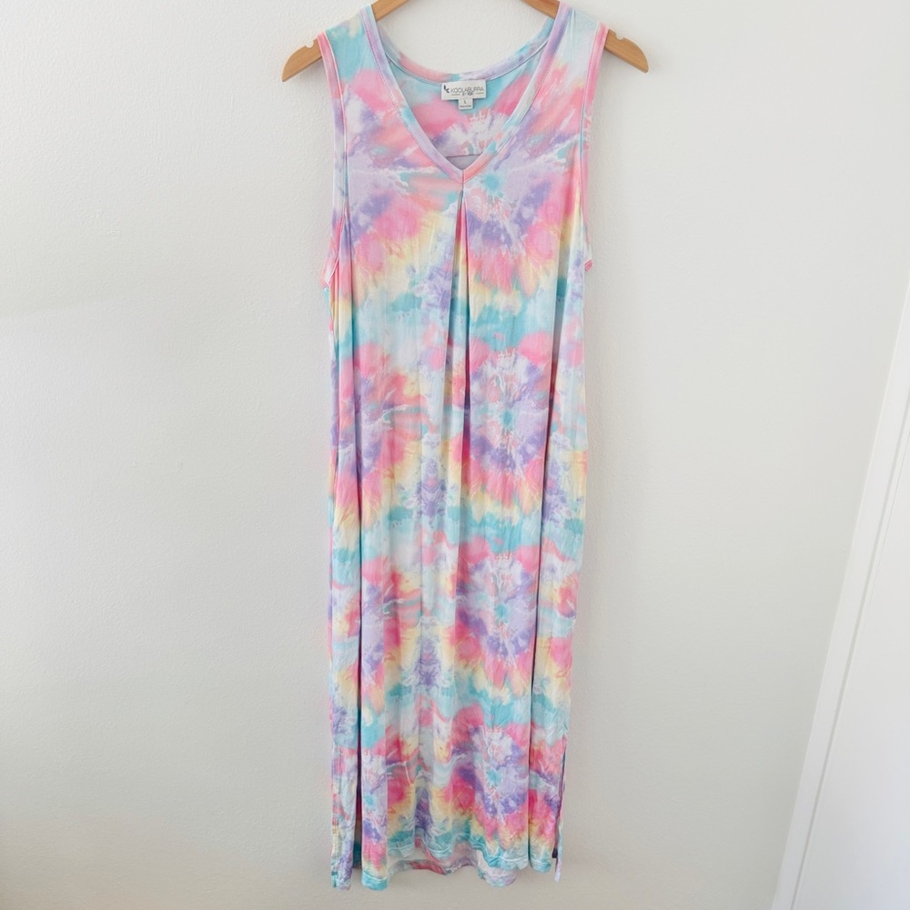 UGG Koolaburra Pastel Tie Dye Sleeveless Maxi Dress